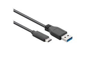 USB C - USB A cable 0.15 m