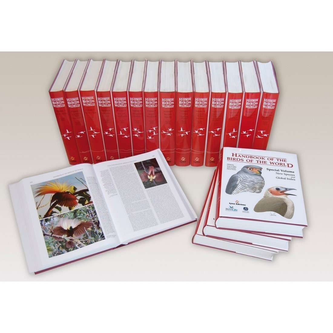 Handbook of the Birds of the World - Alle Volumes