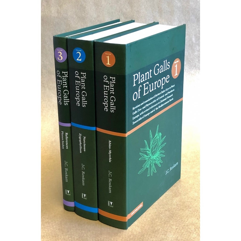 Plant Galls of Europe - set Volume I - III - Keys to Plant Galls (Zoo- and Phytocecidia) of Central- and Northern Europe