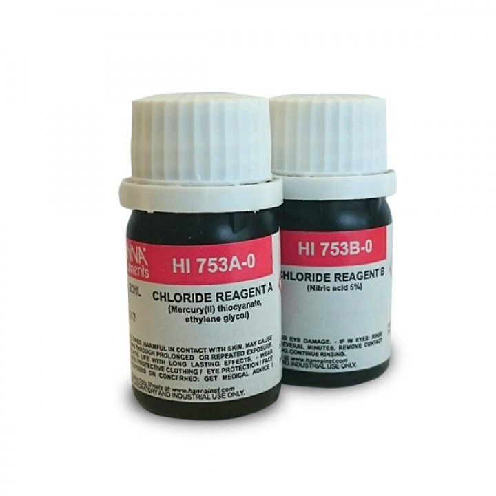 HI753-25 Reagenzien für Chlorid, 25 Testen