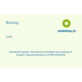 Geschenkkarte Veldshop.nl