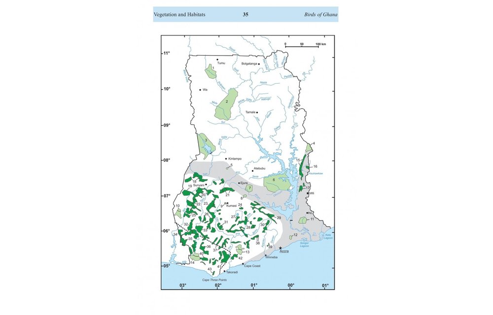The Birds of Ghana - An Atlas and Handbook