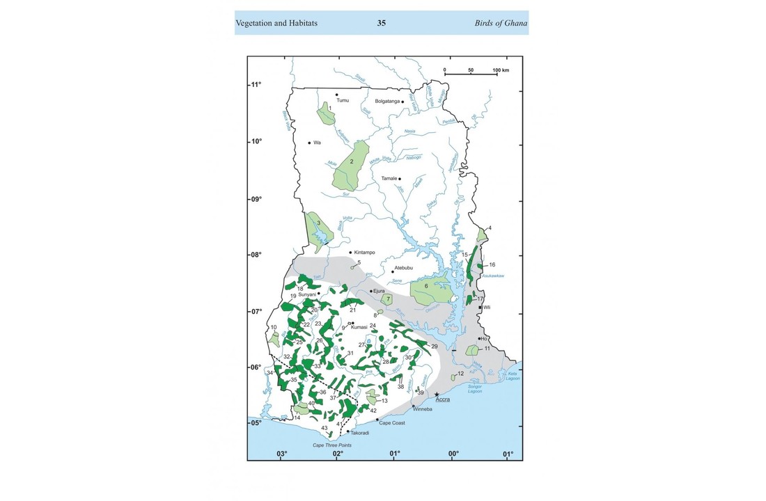 The Birds of Ghana - An Atlas and Handbook
