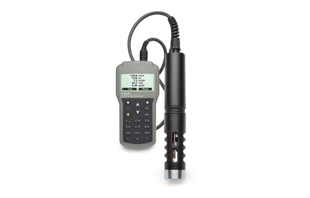 HI98196 Multiparameter pH/ORP/DO/Pressure/Temperature Waterproof Meter