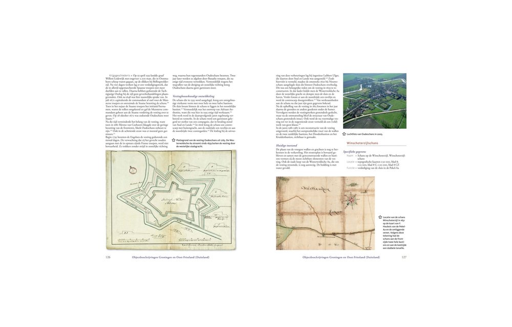 Atlas van historische verdedigingswerken in Nederland - Groningen, Friesland, Drenthe