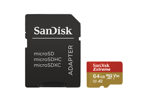 SanDisk MicroSDXC Extreme Speicherkarte mit Adapter 64GB/128GB