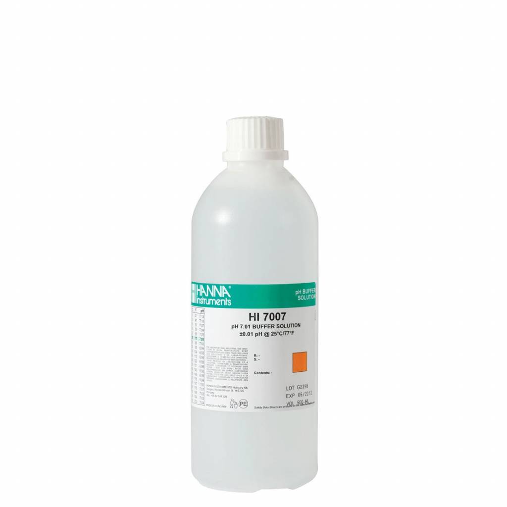HI7007L Calibration Buffer Solution pH 7.01 - Bottle 500 ml
