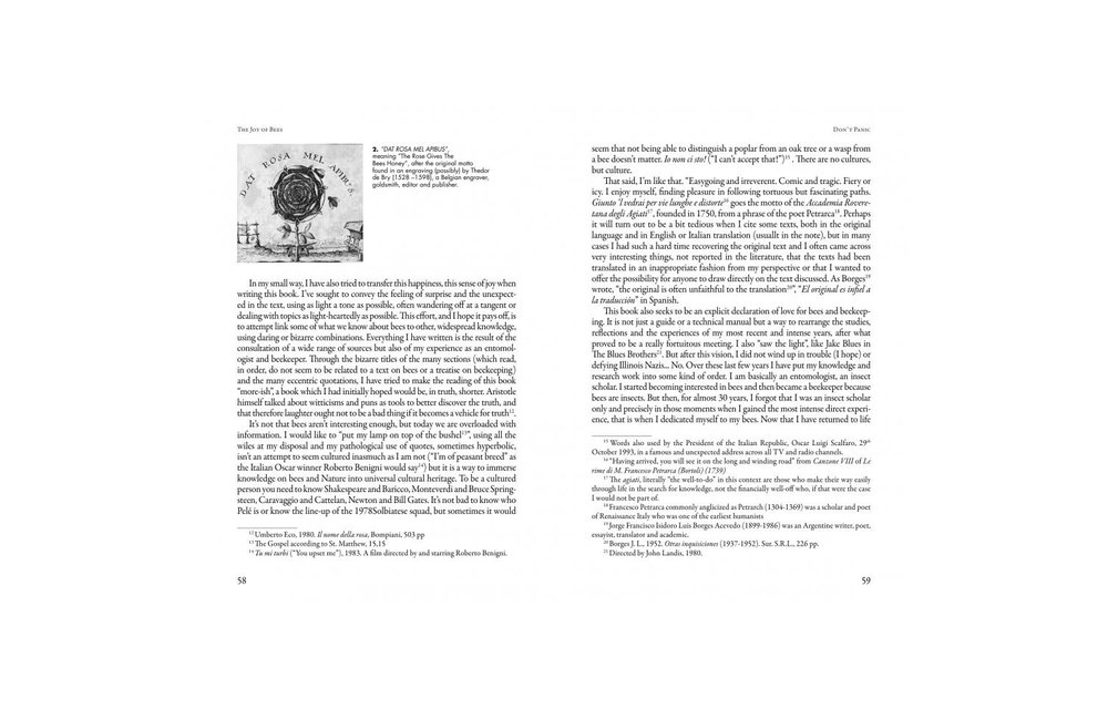 The Joy of Bees - Bees as a model of sustainability and beekeeping as an experience involving nature and human history