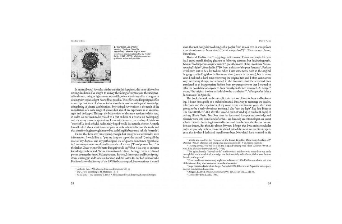 The Joy of Bees - Bees as a model of sustainability and beekeeping as an experience involving nature and human history