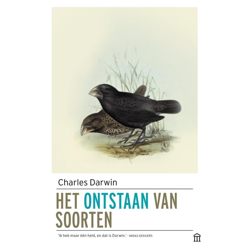 Het ontstaan van soorten - Door natuurlijke selectie ofwel het bewaard blijven van rassen die in het voordeel zijn in de strijd om het bestaan.