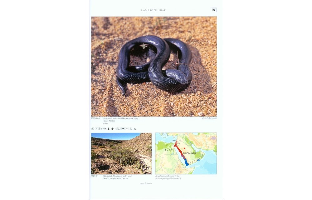 Terralog 16: Venomous Snakes of Europe, Northern, Central and Western Asia/Giftschlangen Europas, Nord-, Zentral- und Westasiens