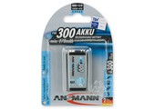 Ansmann NiMH Premium maxE 300mAh 9V-Block