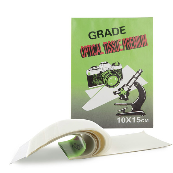 Euromex Lenspapier, boekje met 100 vellen