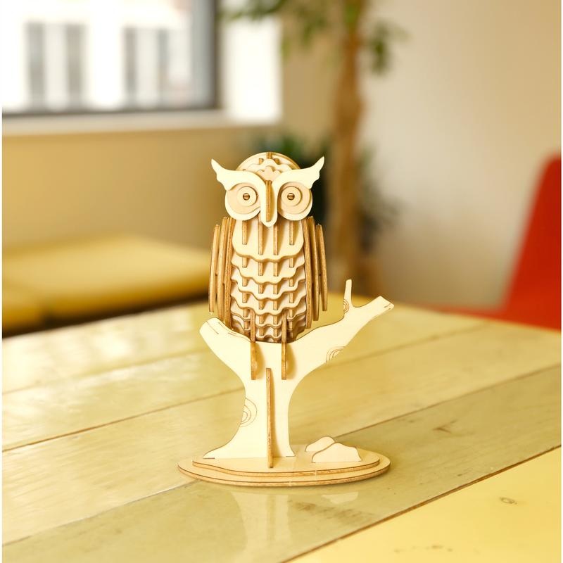 3D Holzpuzzle Eule