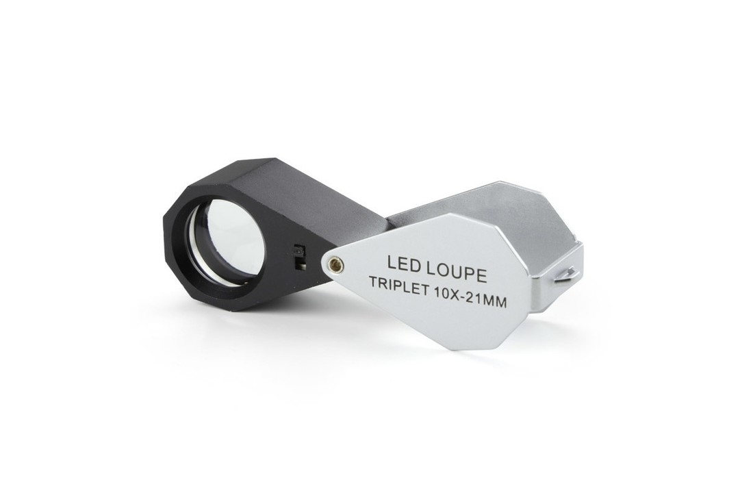 Inslagloep Triplet 10x met LED Verlichting
