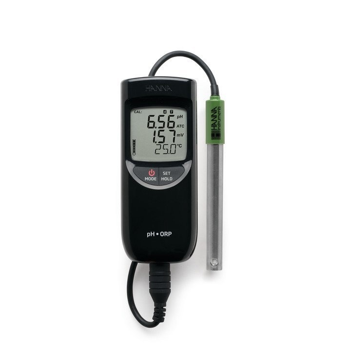 HI991003 Waterbestendige Draagbare pH/mV/ORP-meter