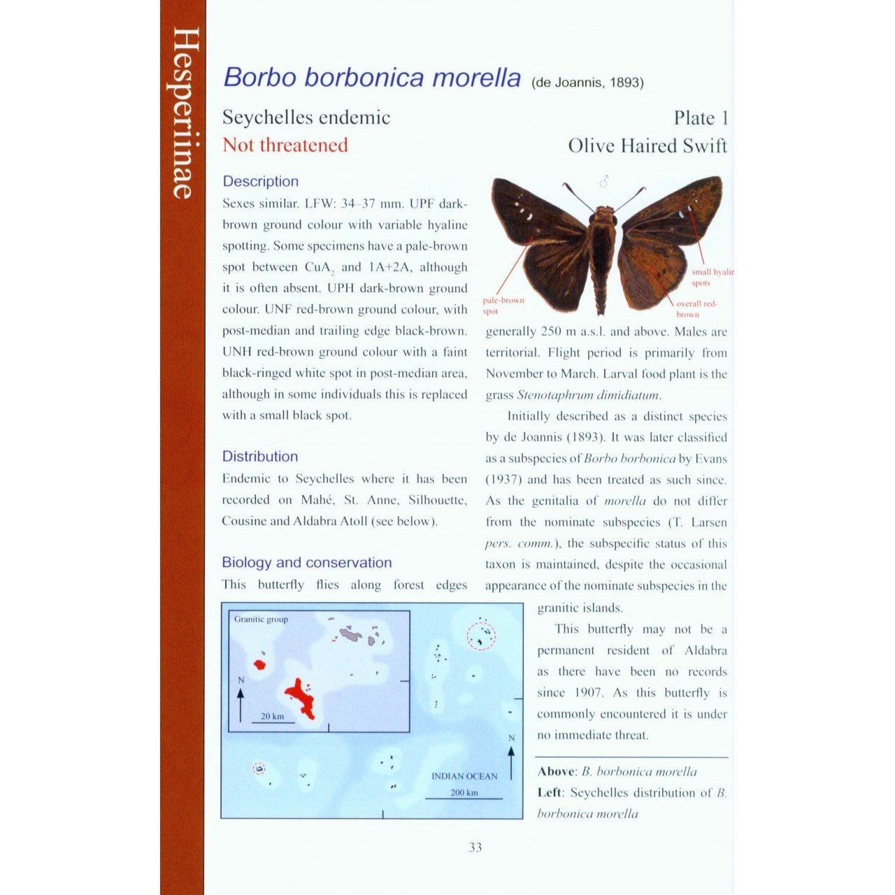 Field Guide to Butterflies of Seychelles - Veldshop.nl