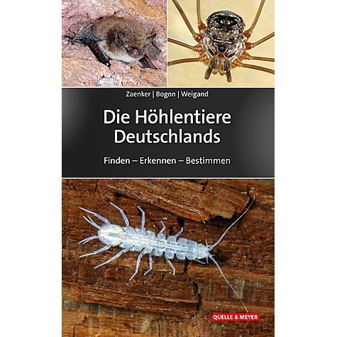 Die Höhlentiere Deutschlands - Finden - Erkennen - Bestimmen