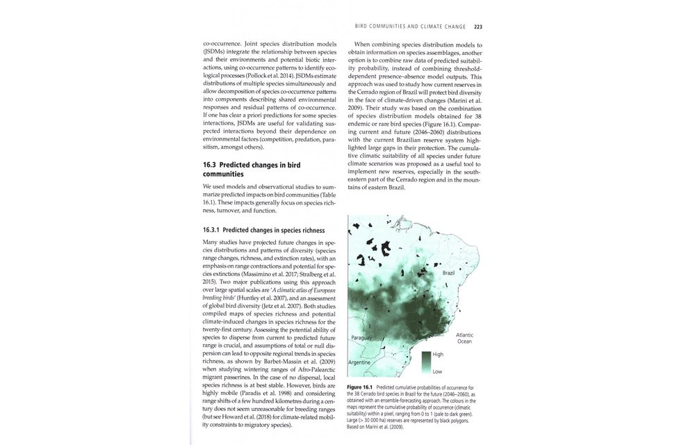 Effects of Climate Change on Birds