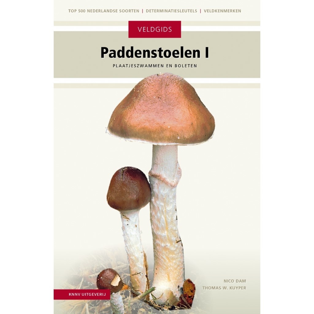 Veldgids Paddenstoelen I - 500 soorten plaatjeszwammen en boleten