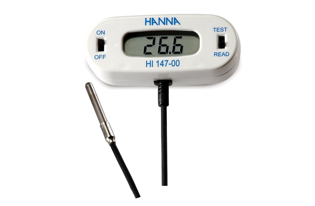 HI147-00 Checkfridge-thermometer met magnetische achterzijde