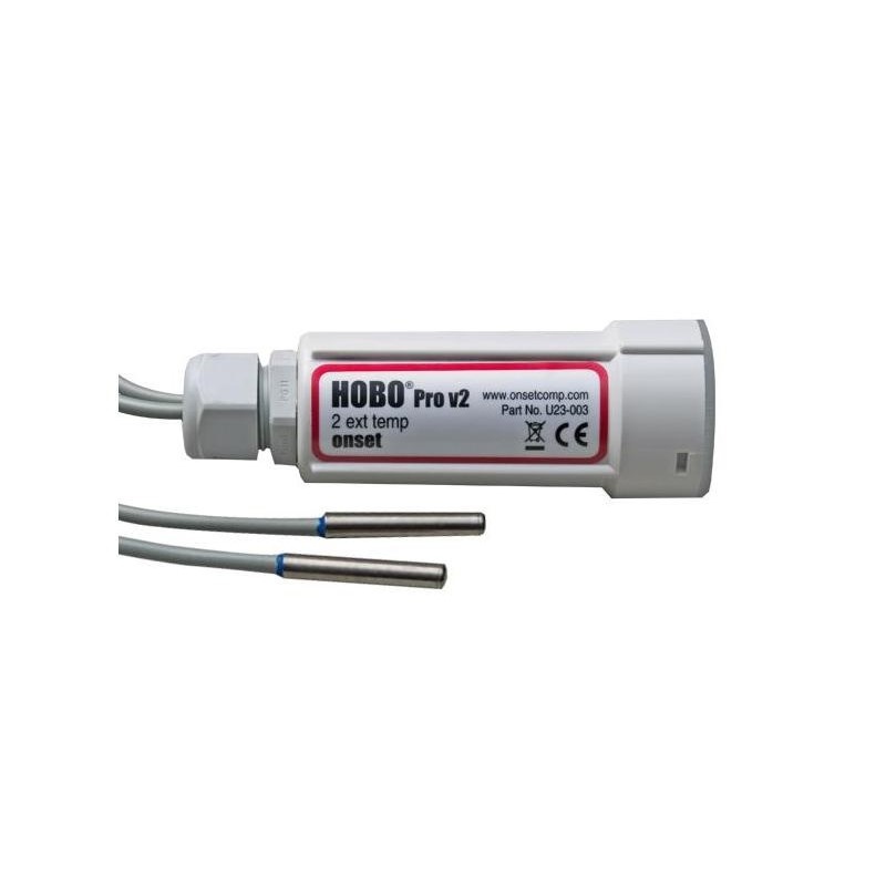 HOBO Pro v2 2x Externe Temperatuur Datalogger U23-003