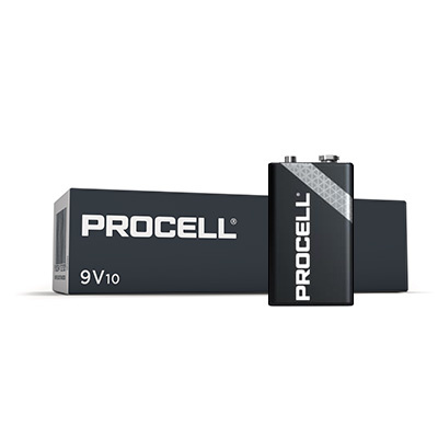 Industrial 9V batteries - 10 pcs