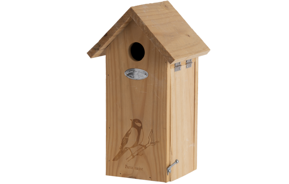 Nest box Great tit silhouette