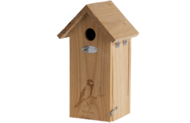 Nestkast Koolmees silhouet