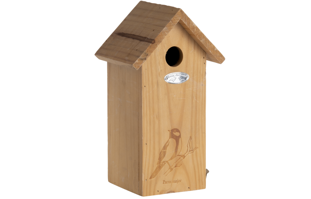 Nest box Great tit silhouette