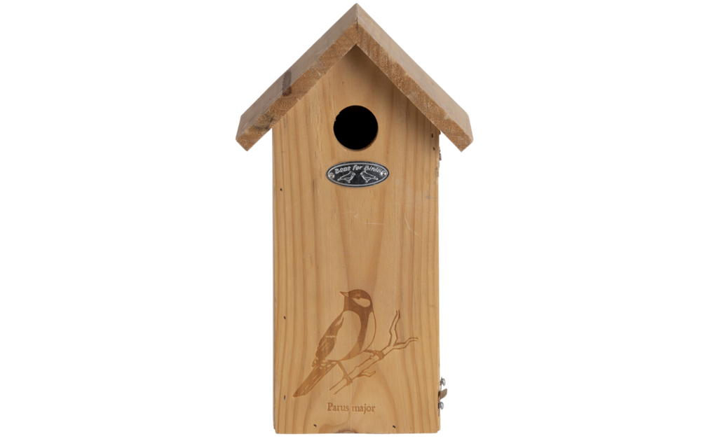 Nest box Great tit silhouette