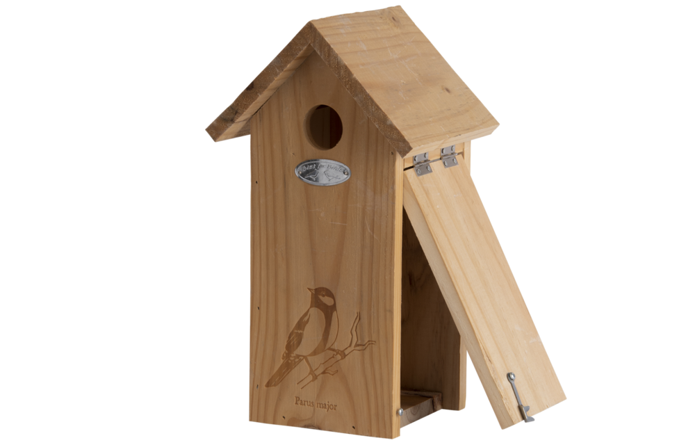 Nest box Great tit silhouette