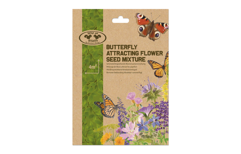 Butterfly-attracting flower mixture