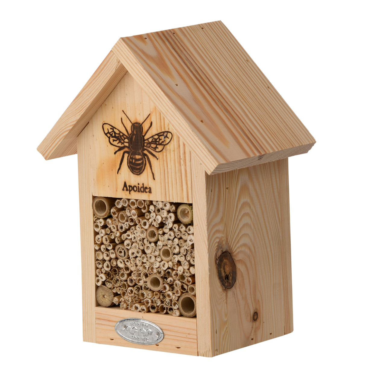 Bee house silhouette