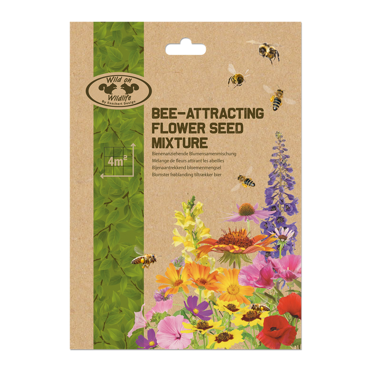 Bee-attracting flower mixture