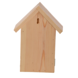 Schmetterlinghaus mit Silhouette