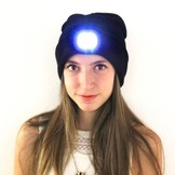 Kikkerland Muts met LED lamp
