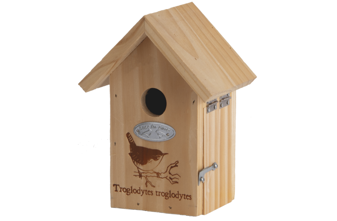 Nest box Wren silhouette