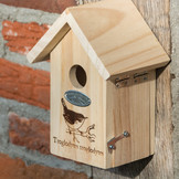 Nestkast Winterkoning Silhouet