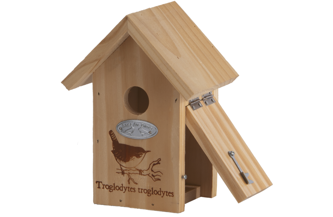 Nest box Wren silhouette