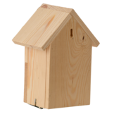 Marienkäferhaus mit Silhouette