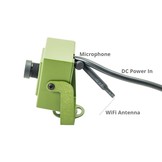 Green Feathers WiFi Bird Box Camera