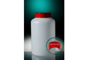 Jar HDPE  Round, with screw cap 1000ml