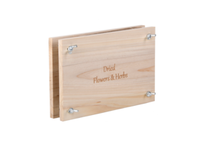 Flower and herb press