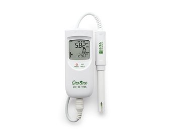 HI9814C  GroLine Waterproof Portable pH/EC/TDS Meter