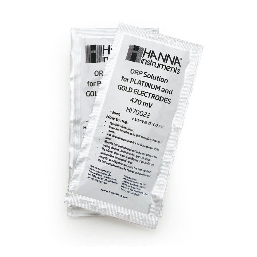 HI70022P ORP Calibration Standard 470 mV, 1 sachet