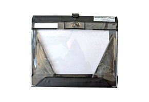 WeatherWriter A4 Pro Landscape Waterproof Clipboard - top & bottom clips