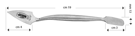 Archaeology Precision Trowel & Square Stainless Steel 4mm