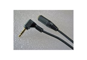 3.5 mm Mic Extension Cable, stereo, 1 Metre