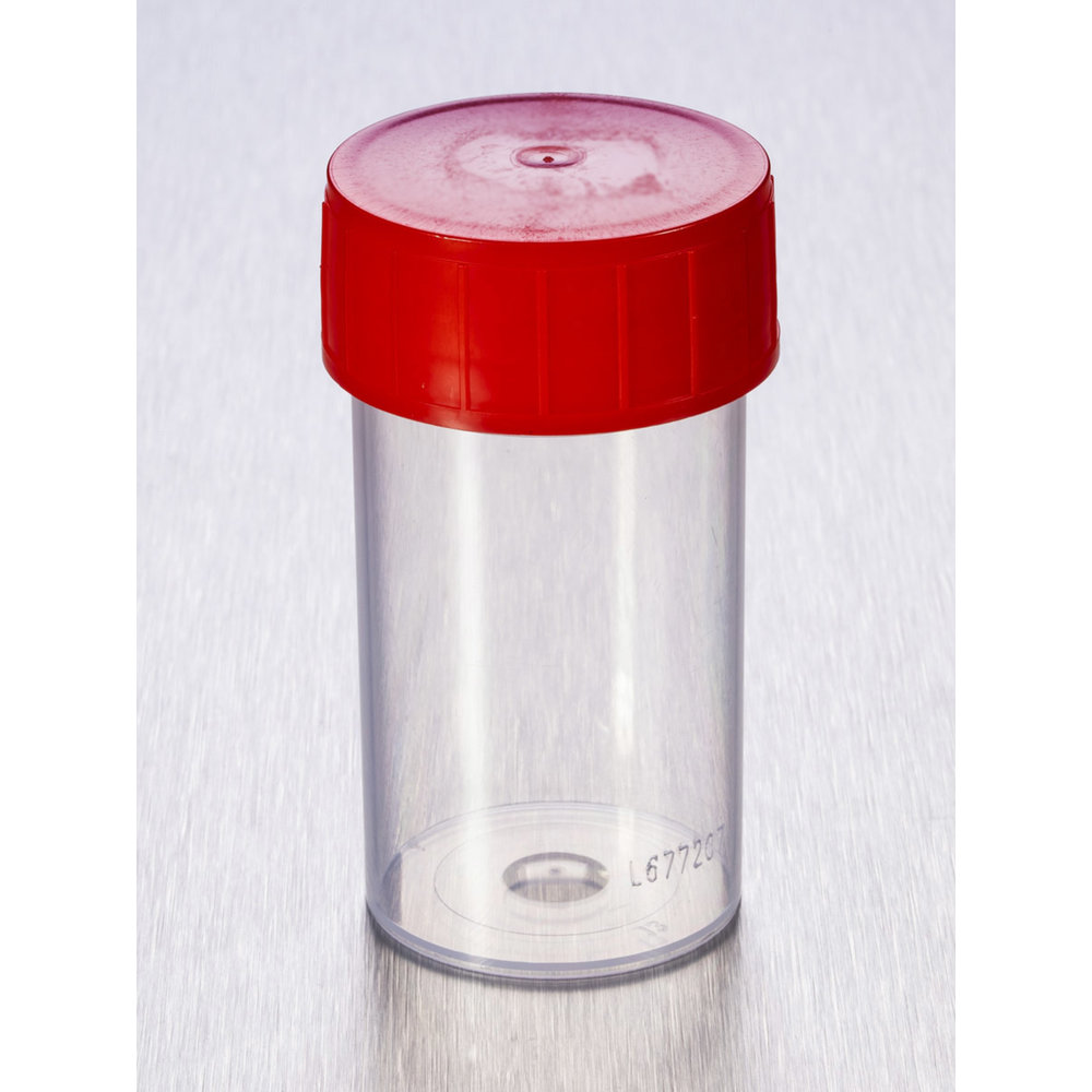 Sammeltopf 60ml mit Schraubdeckel Sammeltopf 60ml mit Schraubdeckel